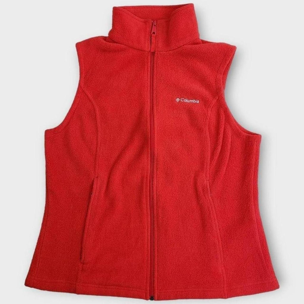 Columbia Benton Springs Fleece Vest Coral Medium